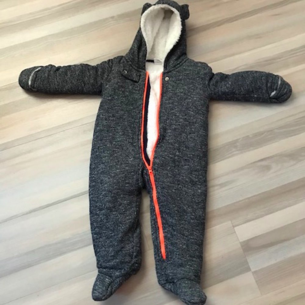 Egg by Susan Lazar baby snowsuit